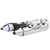 7.5ft PVC 180kg Water Adult Assault Boat Off-White