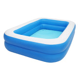 102" x 70" x 22" Inflatable Swimming Pool - Wall Thickness 0.3mm Blue