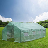 20′x10′x7′ Heavy Duty Greenhouse Plant Gardening Spiked Greenhouse Tent **