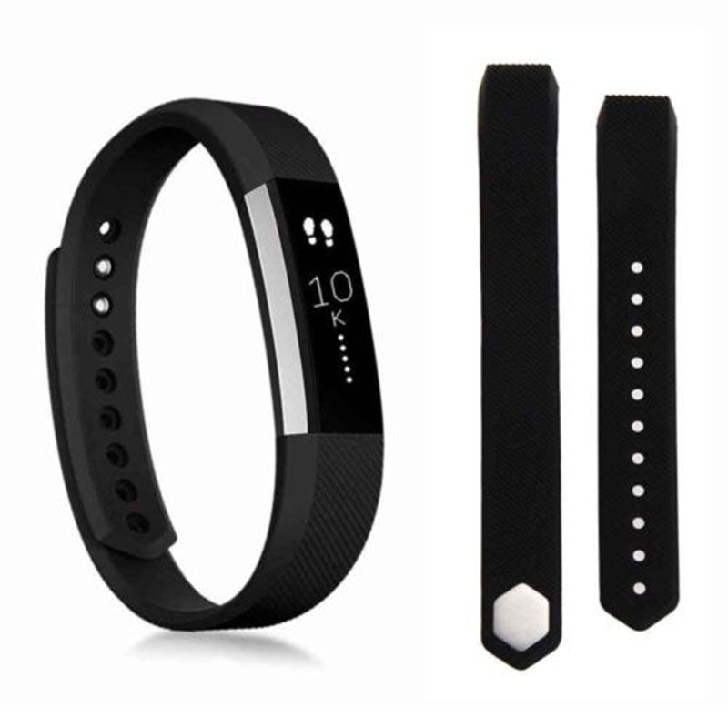 Fitbit Alta / HR Replacement Wristband Band Wrist Strap - Black L