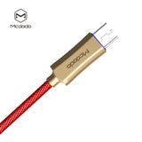 MCDODO Knight Series Auto Disconnect QC 3.0 Quick Charge Micro USB Cable Red 1.5M