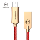 MCDODO Knight Series Auto Disconnect QC 3.0 Quick Charge Micro USB Cable Red 1.5M