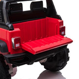 Kids Ride On 12V Car SUV/Jeep MP3 player 2.4GHZ Remote Control with colorful LED Lights - Red **