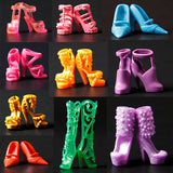 10 Pairs/Set Doll Shoes dolls (Exactly As in Photo)