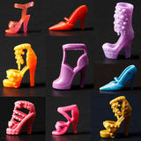 10 Pairs/Set Doll Shoes dolls (Exactly As in Photo)