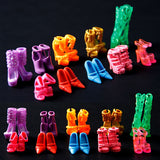 10 Pairs/Set Doll Shoes dolls (Exactly As in Photo)