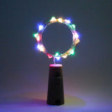 2m 20 LED Mini Bottle Stopper Lamp String Bar Decoration String Light Colorful Light Earth Color Full **