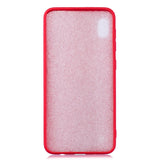 For Samsung A10 Lovely Candy Color Matte TPU Anti-scratch Non-slip Protective Cover Back Case dark pink