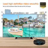 HK1 Max Android 9.0 4K Wifi Smart TV Box - 2GB RAM, 16GB ROM, US Plug