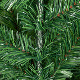 Christmas Tree 6FT 920 Branches Flocking Spray White Tree Plus Pine Cone (YJ) **