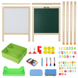 Children's Lift able Easel with Top Shaft and Non-Woven Storage HB-D126S