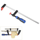 Heavy Duty F-Clamp with Non-Slip Handle Woodworking G-Clamp 5*20 CM