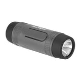 Bluetooth Speaker Bike Light - IP57 Waterproof, Flashlight, Bluetooth 4.0, FM Radio, 3W Speaker, 4000mAh, Handsfree Calls