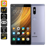 Lenovo Phab 2 Plus Android Smartphone - Dual-SIM, Octa-Core CPU, 3GB RAM, Android 6.0, 6.44 Inch FHD, 4G, 13MP Dual-Cam (Gray)