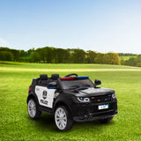 12V Kids Police Ride On Car Electric Cars 2.4G Remote Control, LED Flashing Light, Music & Horn **