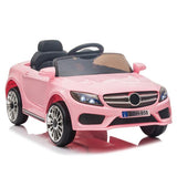 12V Kids Ride On Car 2.4GHZ Remote Control LED Lights Pink