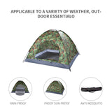 3-4 Person Camping Dome Tent Camouflage **