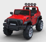 Kids Ride On 12V Car SUV/Jeep MP3 player 2.4GHZ Remote Control with colorful LED Lights - Red **