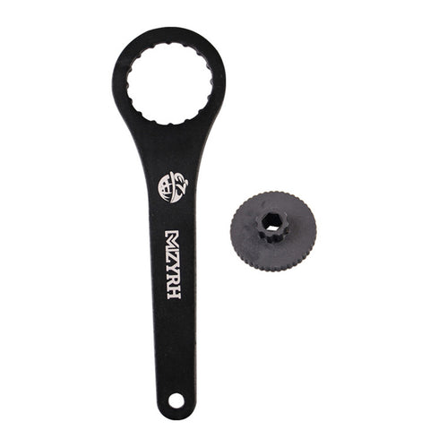 Bottom Bracket Tool 16 Notch Installation Tool Remover Wrench for Mountain Bike black