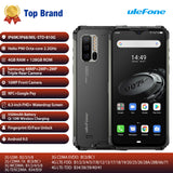 Ulefone Armor 7E Rugged Mobile Phone Helio P90 4G 128G Smartphone WiFi IP68 Global Version Android 9.0 NFC/48MP black