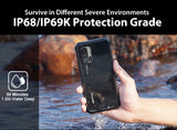 Ulefone Armor 7E Rugged Mobile Phone Helio P90 4G 128G Smartphone WiFi IP68 Global Version Android 9.0 NFC/48MP black