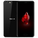 Bluboo D2 5.2 inch 3G Smartphone MTK6580A Quad Core Android 6.0 1G RAM 8G ROM Cell Phone Dual Rear Cameras 3300mAh Mobile Phone blue_5.2