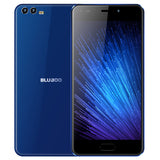 Bluboo D2 5.2 inch 3G Smartphone MTK6580A Quad Core Android 6.0 1G RAM 8G ROM Cell Phone Dual Rear Cameras 3300mAh Mobile Phone blue_5.2