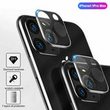 Phone Screen Film For iPhone 11/11 Pro/11 Pro Max Full Cover Tempered Glass Camera Lens Screen Protector Silver