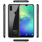 OUKITEL C15 Pro 2GB 16GB Android 9.0 Fingerprint Face ID 4G LTE Smartphone 2.4G/5G WiFi Water Drop Screen  MT6761 Black