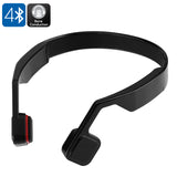 Bone Conduction Headphones - Bluetooth 4.0, 123dB, 200mAh Battery, Hands-Free Phone Calls, 10m Bluetooth Range