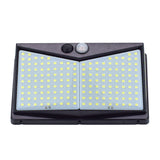 208 LED Solar Power Light PIR Motion Sensor Security Outdoor Garden Wall Lamp US **