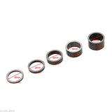 Carbon Bicycle Spacer Set Headset Spacer MTB 3/5/10/15/20mm Road Bike Spacers Kit 3/5/10/15/20 five-piece set