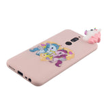 For Redmi 8/8A/5/Note 8T Mobile Phone Case Cute Cellphone Shell Soft TPU Cover with Cartoon Pig Duck Bear Kitten Lovely Pattern Pink