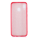 For Samsung A30 Lovely Candy Color Matte TPU Anti-scratch Non-slip Protective Cover Back Case Light blue