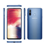 Samsung Galaxy A8s SM-G8870 Mobile Phone 6.4"" 6GB RAM 128GB ROM Snapdragon 710 Rear Camera 24.0MP+5.0MP+10.0MP NFC Dual SIM Blue