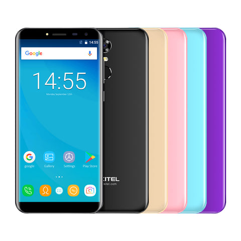 OUKITEL C8 5.5 Inch MT6580A Android 7.0 3G Smart Phone 5.5_blue