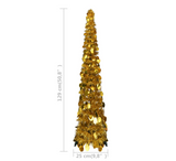 Popup Artificial Christmas Tree 129 cm PET