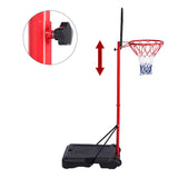 Portable Removable Adjustable Teenager Basketball Rack for Youth Kids Indoor Outdoor Use