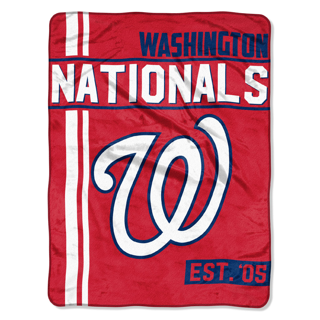 Nationals OFFICIAL Major League Baseball, "Walk Off" 46"x 60" Micro Raschel Throw  by The Northwest Company