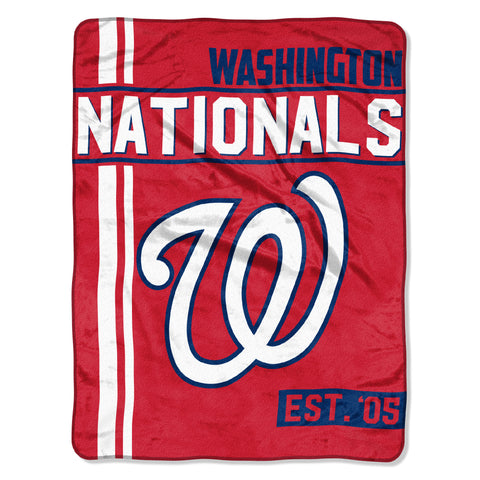 Nationals OFFICIAL Major League Baseball, "Walk Off" 46"x 60" Micro Raschel Throw  by The Northwest Company