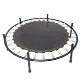 Game trampoline with net, 48 inch game trampoline with fence, mini indoor trampoline line