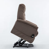 Power Lift Recliner Chair, Comfortable Velvet Fabric, Power Reclining Chair-Support Pickup