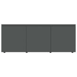 TV Cabinet Gray 31.5"x13.4"x11.8" Chipboard