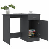 Desk Gray 39.4"x19.7"x29.9" Chipboard