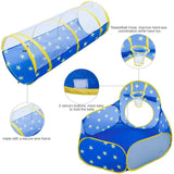 3 in 1 Rocket Ship Game Tent