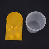 2Pcs Bee Water Feeder Beehive Beekeeping Drinking Dispenser Honey Feeding Bowl