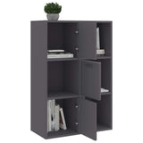 Storage Cabinet Gray 23.6"x11.6"x35.4" Chipboard