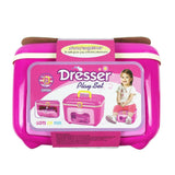 Girl Hairdresser Pretend Play Toy Fashion Beauty Play Set