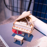 Robotime DIY Grand Piano Toys 3D Wooden Puzzle