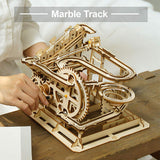 Robotime ROKR 3D Wooden Puzzle Marble Race Run Maze Balls Track Coaster Model Building Kits